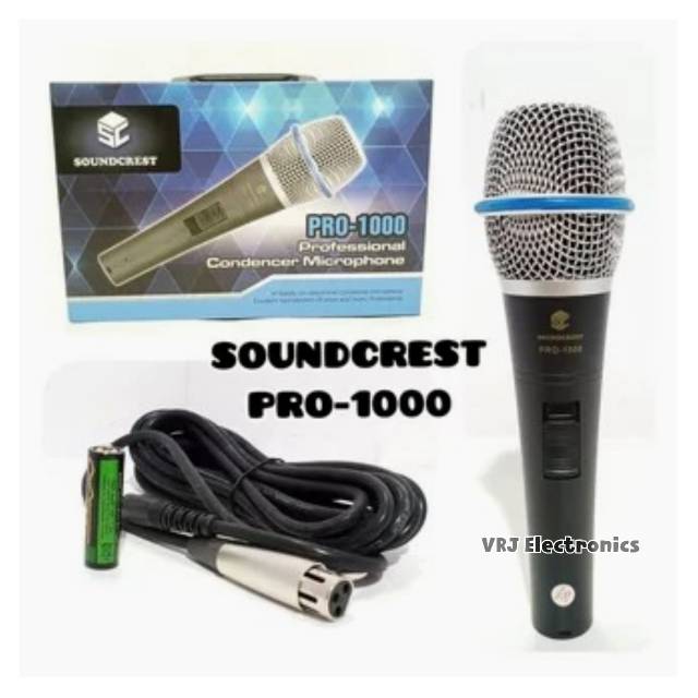 Microphone Soundcrest PRO - 1000 Mikrofon Kabel