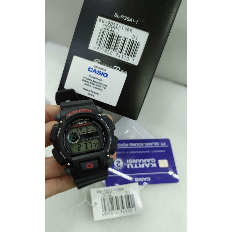 JAM TANGAN PRIA CASIO G-SHOCK DW-9052-1VDR/ DW-9052-2VDR ORIGINAL