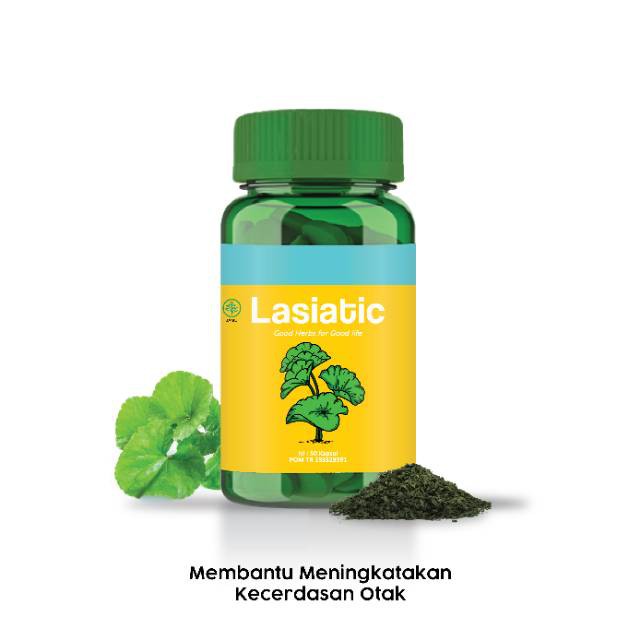 Vitamin Otak LASIATIC - Herbal Daya Ingat Otak Meningkatkan Konsentrasi Belajar &amp; Kecerdasan Anak