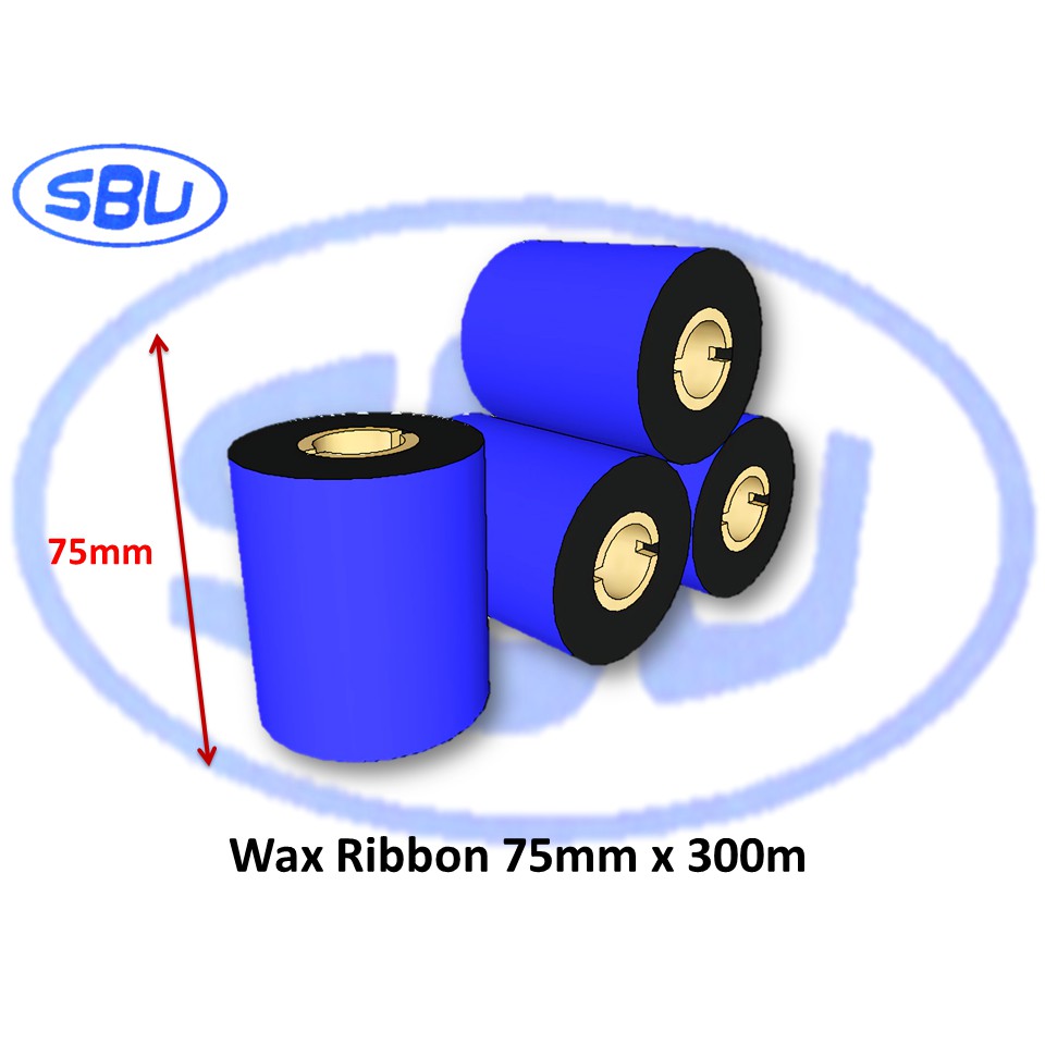 

Wax Ribbon 75mm x 300m "Murah & Berkualitas