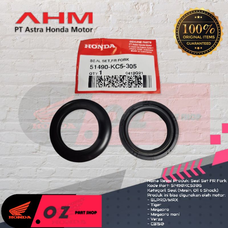 Jual SIL SEAL SEL SHOK SHOCK GL PRO MAX MEGAPRO VERZA CB150 ORI