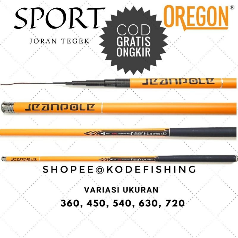 JORAN TEGEK OREGON SPORT 360-540 GROSIR CARBON MEDIUM