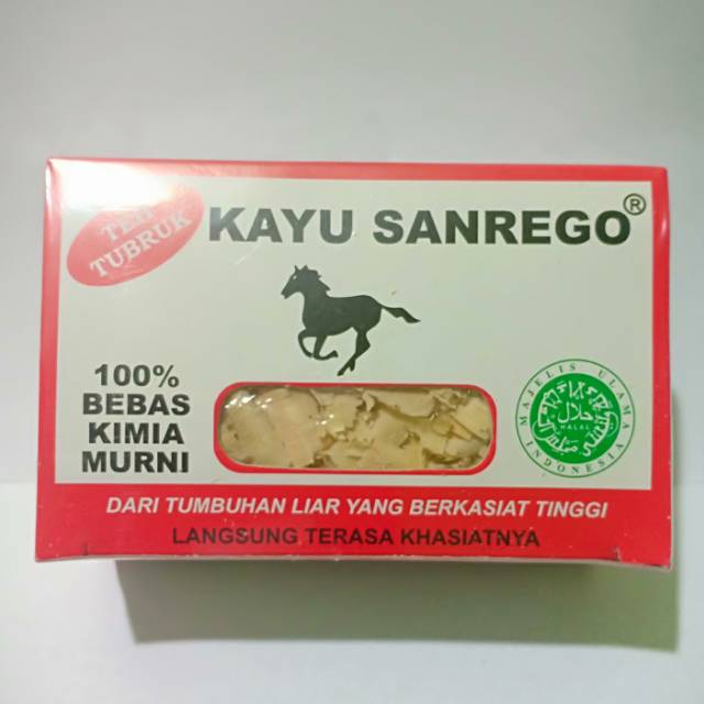 

TEH TUBRUK KAYU SANREGO ASLI 100%