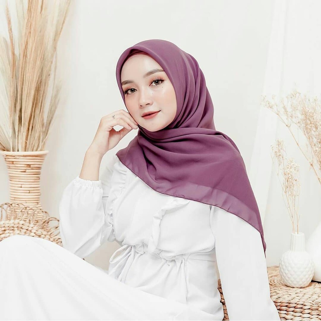 Hijab Bella Square Segi Empat Jilbab Kerudung TERMURAH