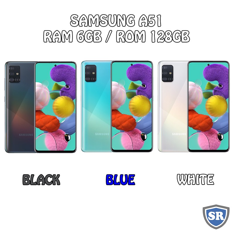 Samsung Galaxy A51 A515 - 6GB 128GB (6/128) - Black / Blue