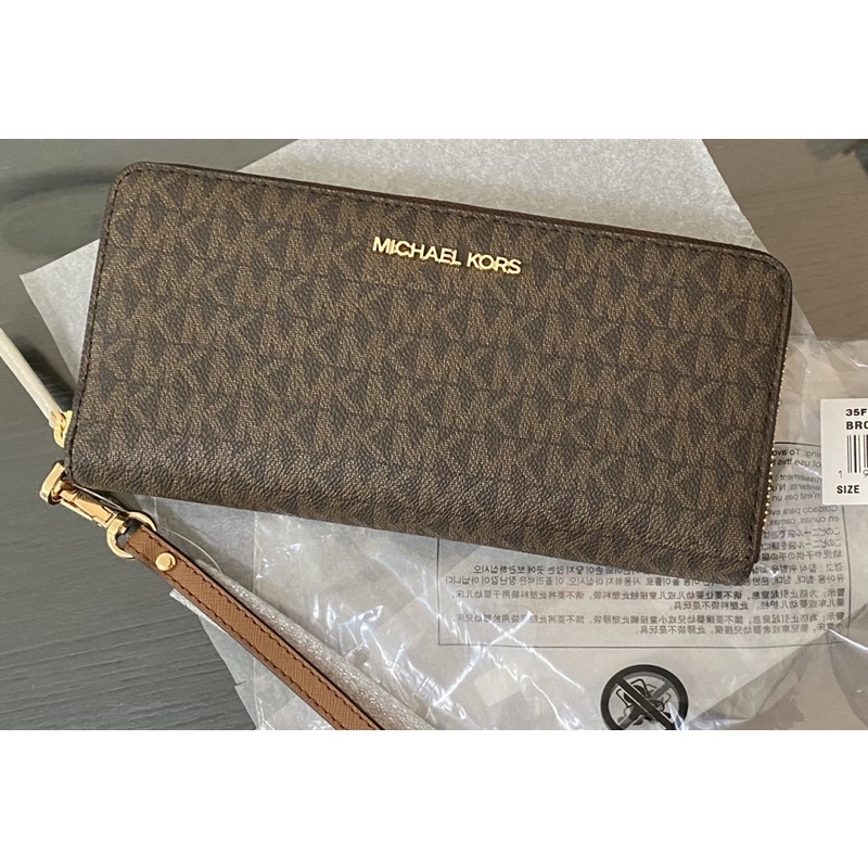Michael Kors dompet jet set travel MK Original