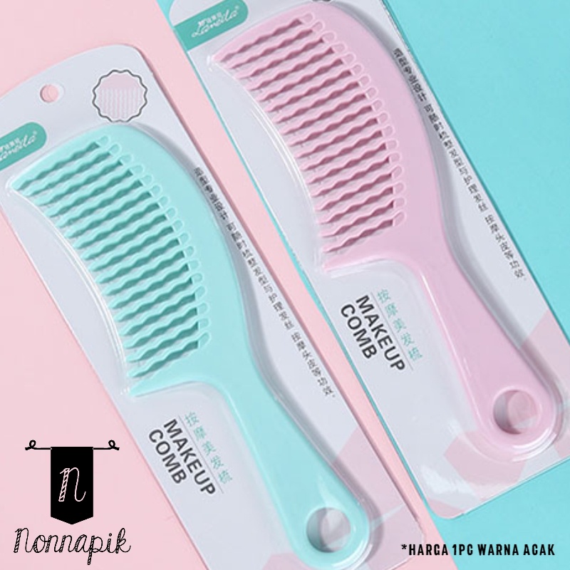 Straight Hair Comb / Sisir Anti Kusut