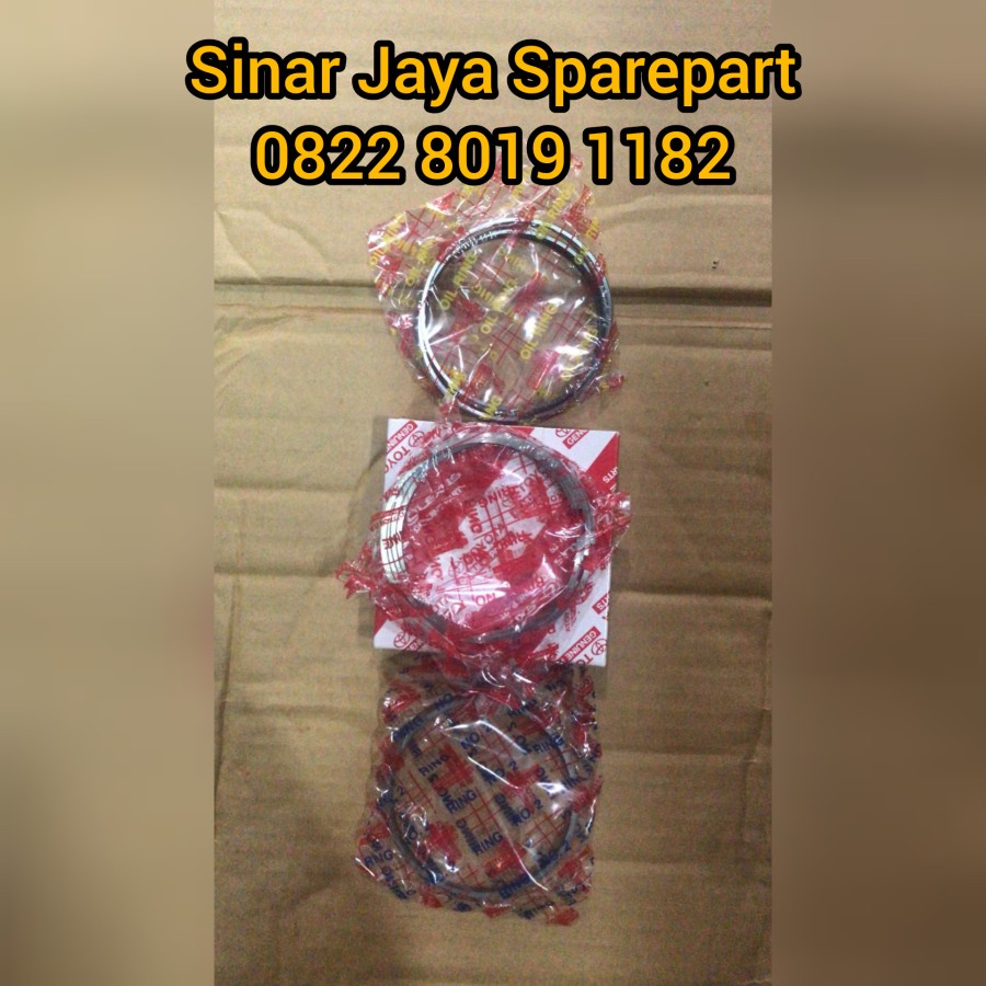 Ring Set Piston Toyota Hilux / Fortuner 13011-0L070 Original
