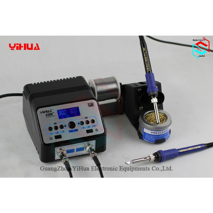 SOLDER STATION YIHUA 938D+ UPGRADE VERSION ORIGINAL (71423)