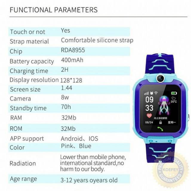 nyaman di tangan/ Jam tangan anak smart watch smartwatch imo imoo jam hp model z5