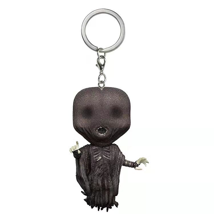 1pc Gantungan Kunci Action Figure Funko POP Harry Potter Hermione Snape Voldemort Bahan PVC Untuk Dekorasi