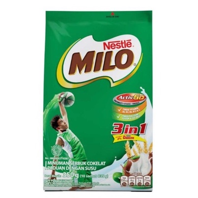 

MILO 3 IN 1 ACTIV-GO POLYBAG 10X35G