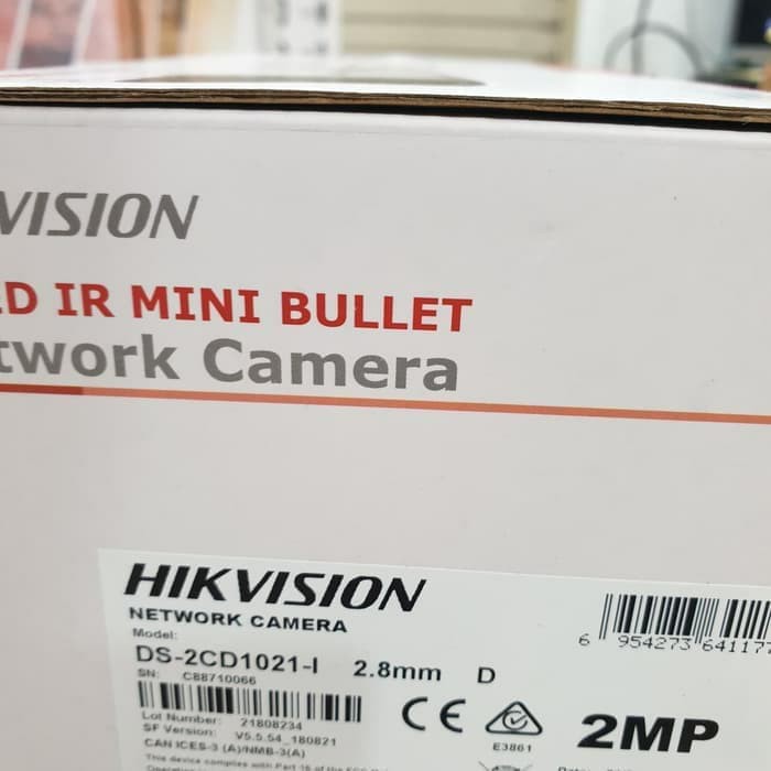 IP Camera Hikvision Outdoor 2MP  DS-2CD1021