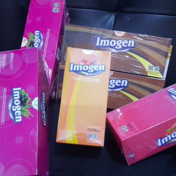Imogen coklat/strawbery/ blackcurant/ wortel BPOM