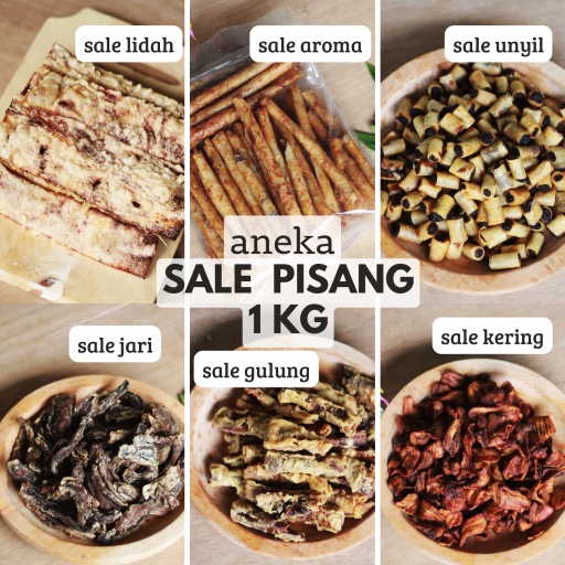 

Makanan Ringan Sale Pisang Kemasan 1kg