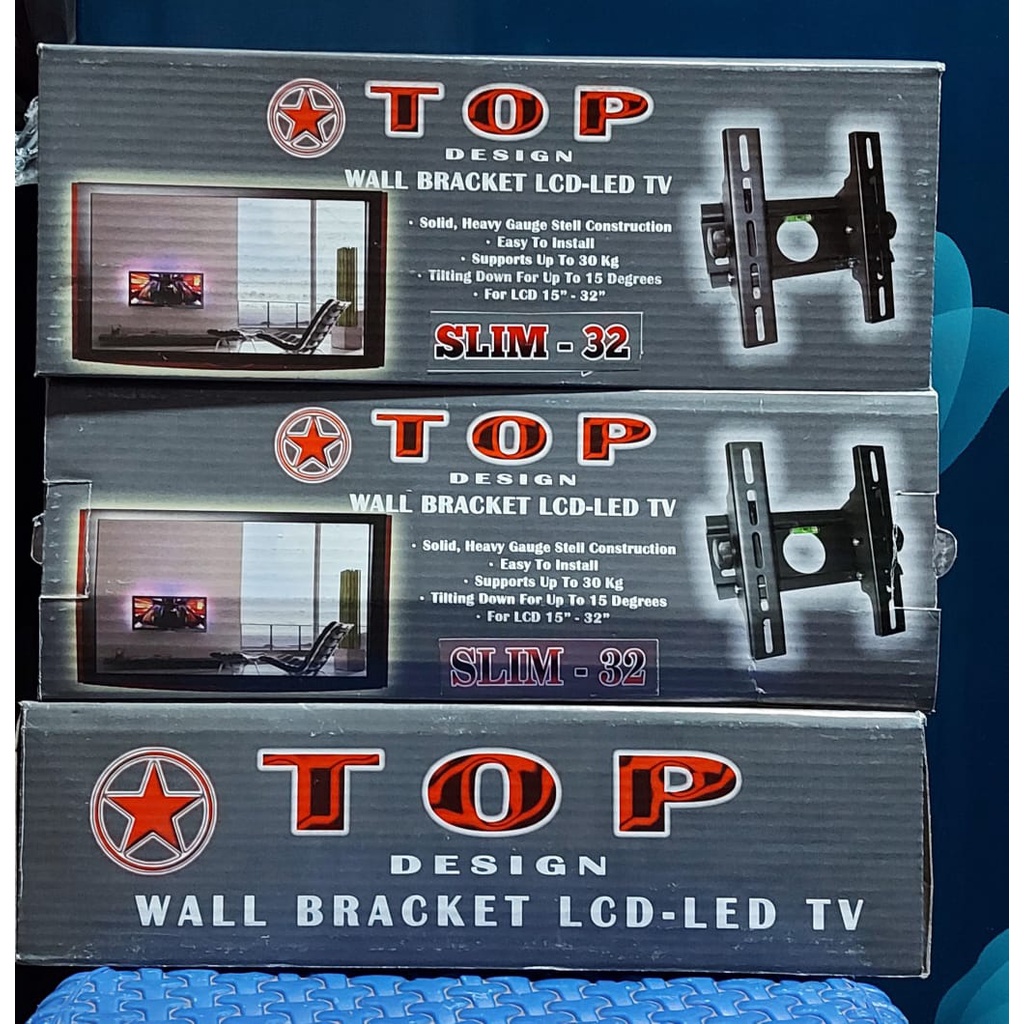 Bracket TOP untuk LCD - LED 15 Inch - 32 Inch support hingga 30Kg