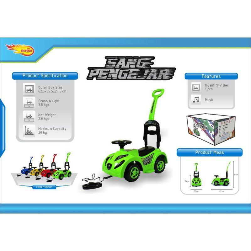 Yotta Tolo Car Dorong-Dorongan Mobil Sang Pengejar