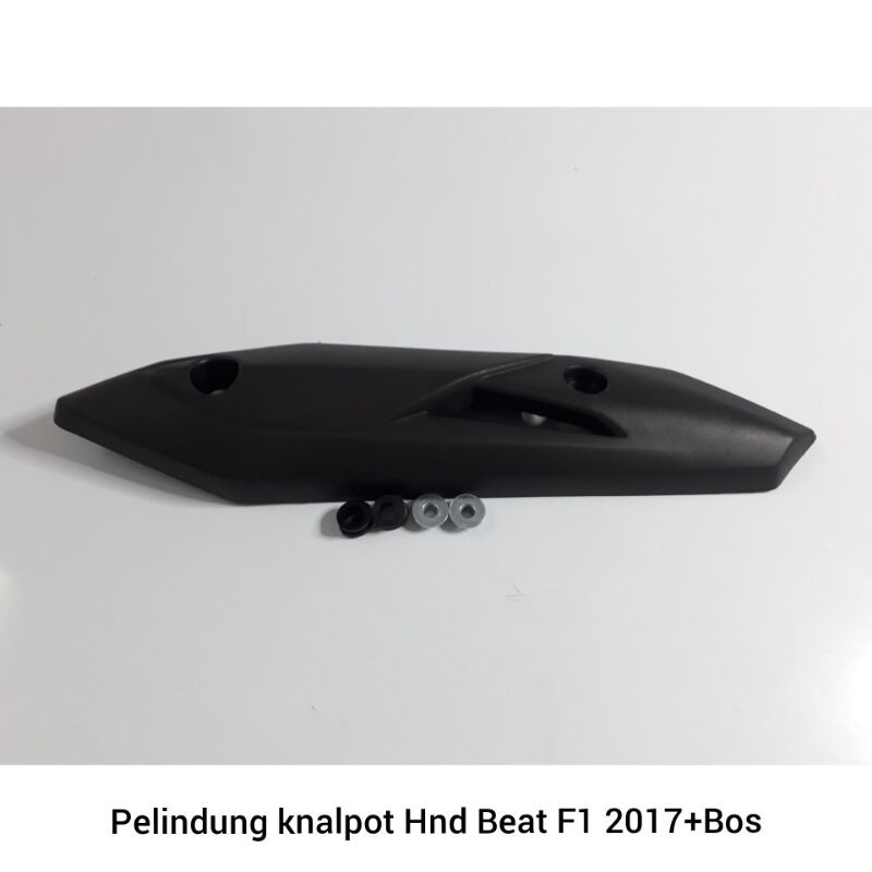 Sparepart/Pelindung knalpot Honda Beat F1 2017+Bos
