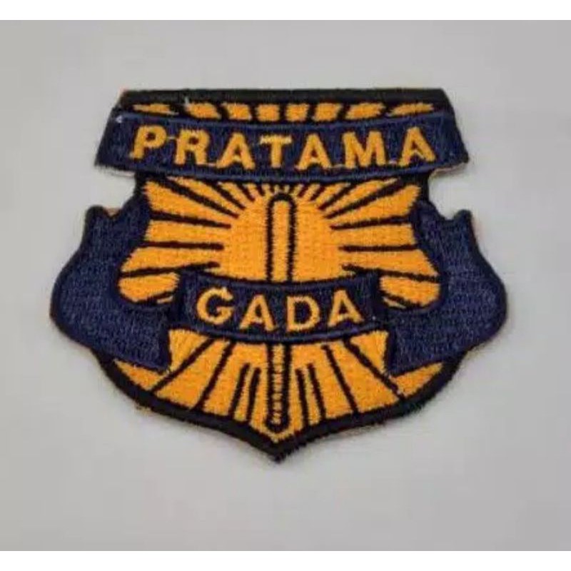 logo bordir satpam/security gada pratama untuk jaket/baju