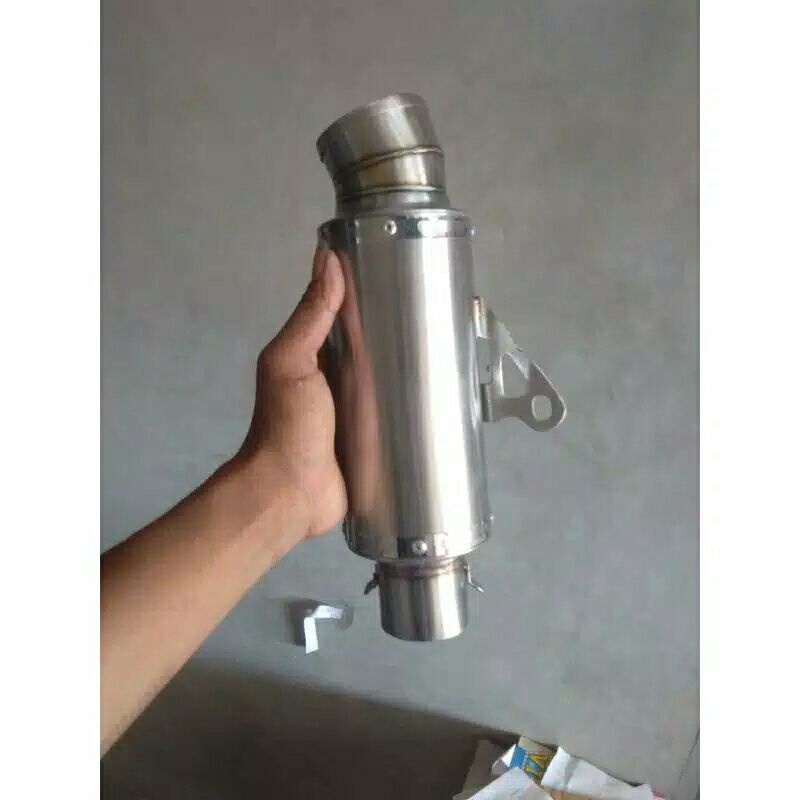 silencer polosan polosan model cp3 silencer knalpot only inlet 50