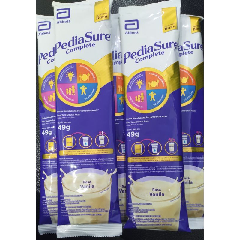 pediasure complete sachet