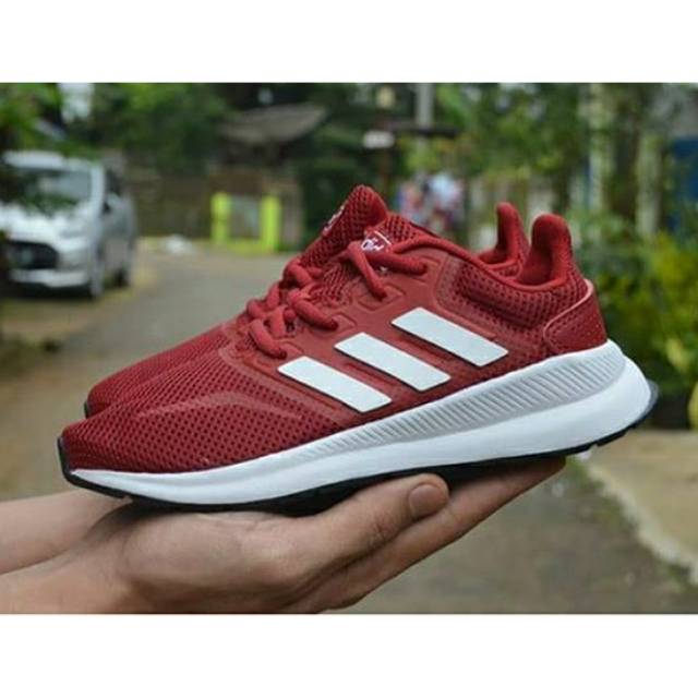 adidas runfalcon maroon