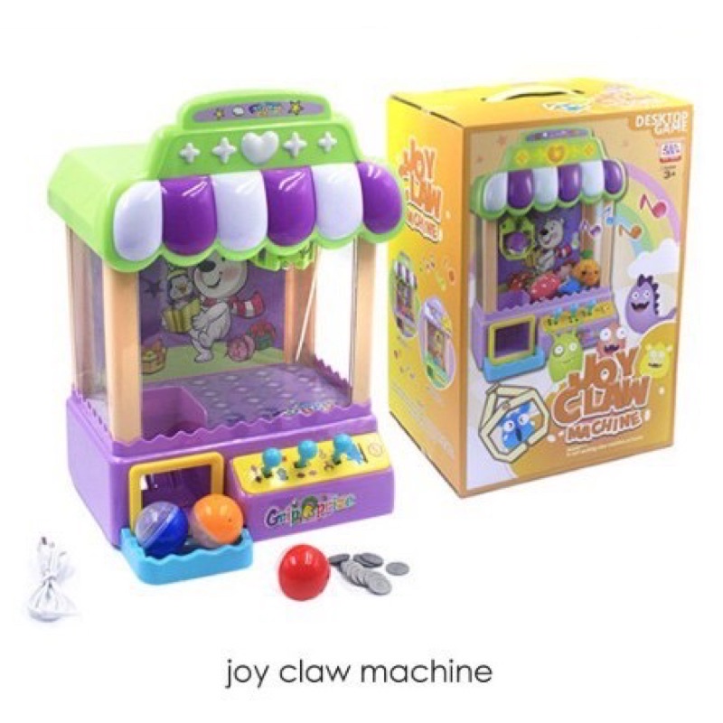 Mainan Anak Kekinian Joy Claw Machine/Mesin japit Boneka