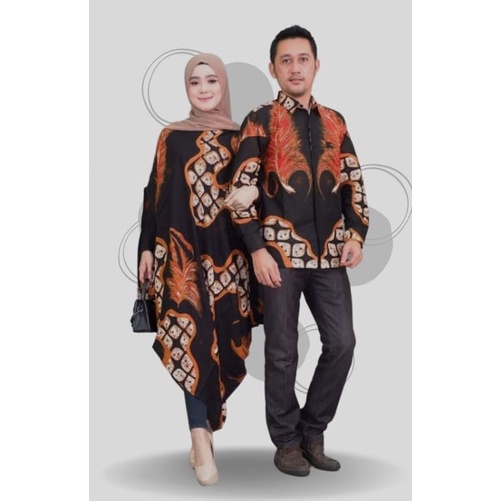 Baju Batik Couple Arum Dayak