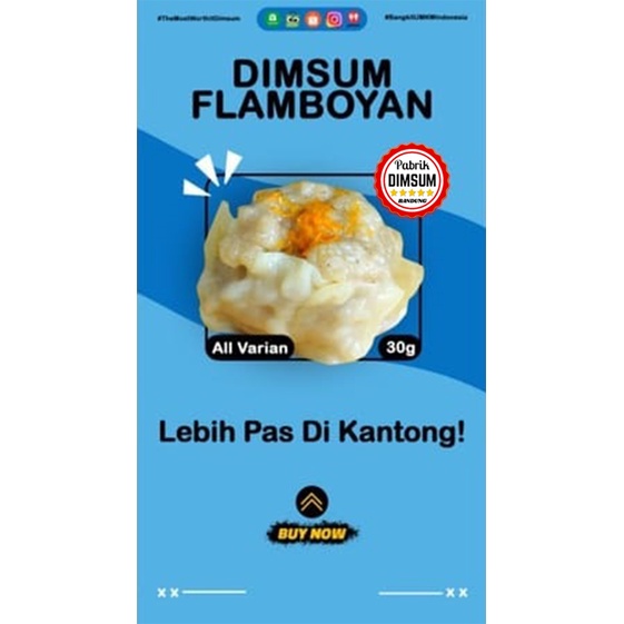 Pabrik Dimsum Ayam Halal isi 50 Flamboyan