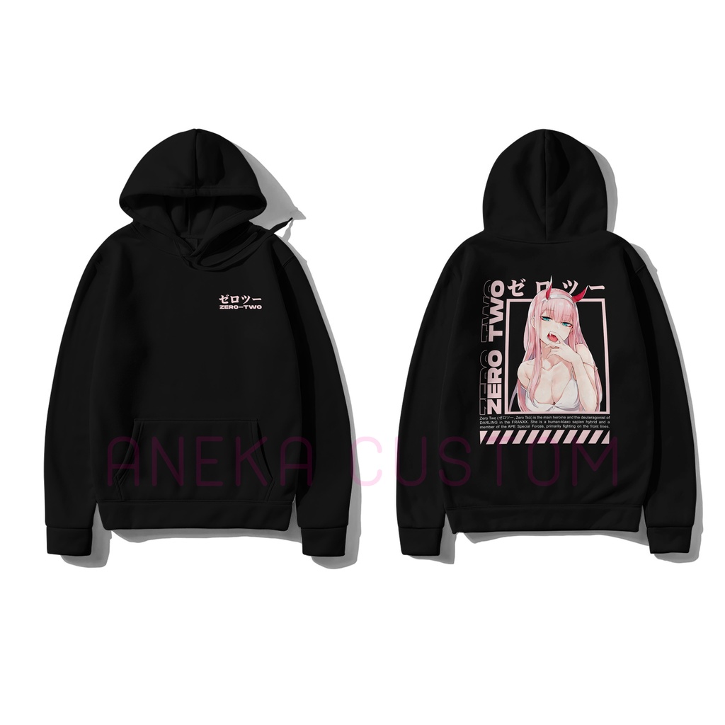 Hoodie Anime Zero Two Darling In The Franxx