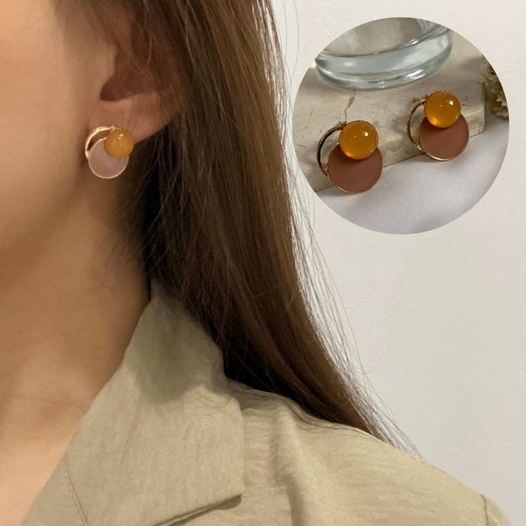 Heather Earrings / Aksesoris Anting Wanita Anting Korea Murah / Fashion Earrings / Anting Rantai / Chain Earrings / Anting Bunga / Anting Mutiara