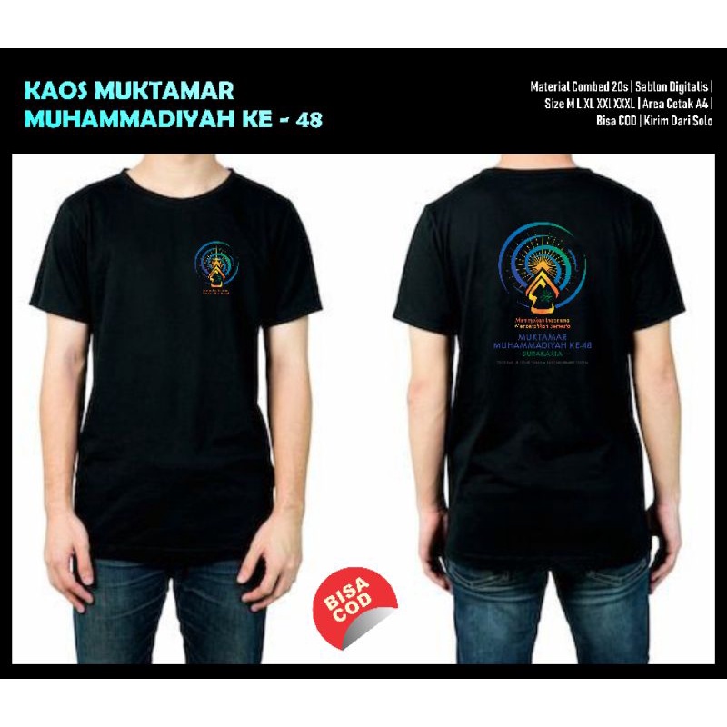 Kaos Muktamar Muhammadiyah di Solo