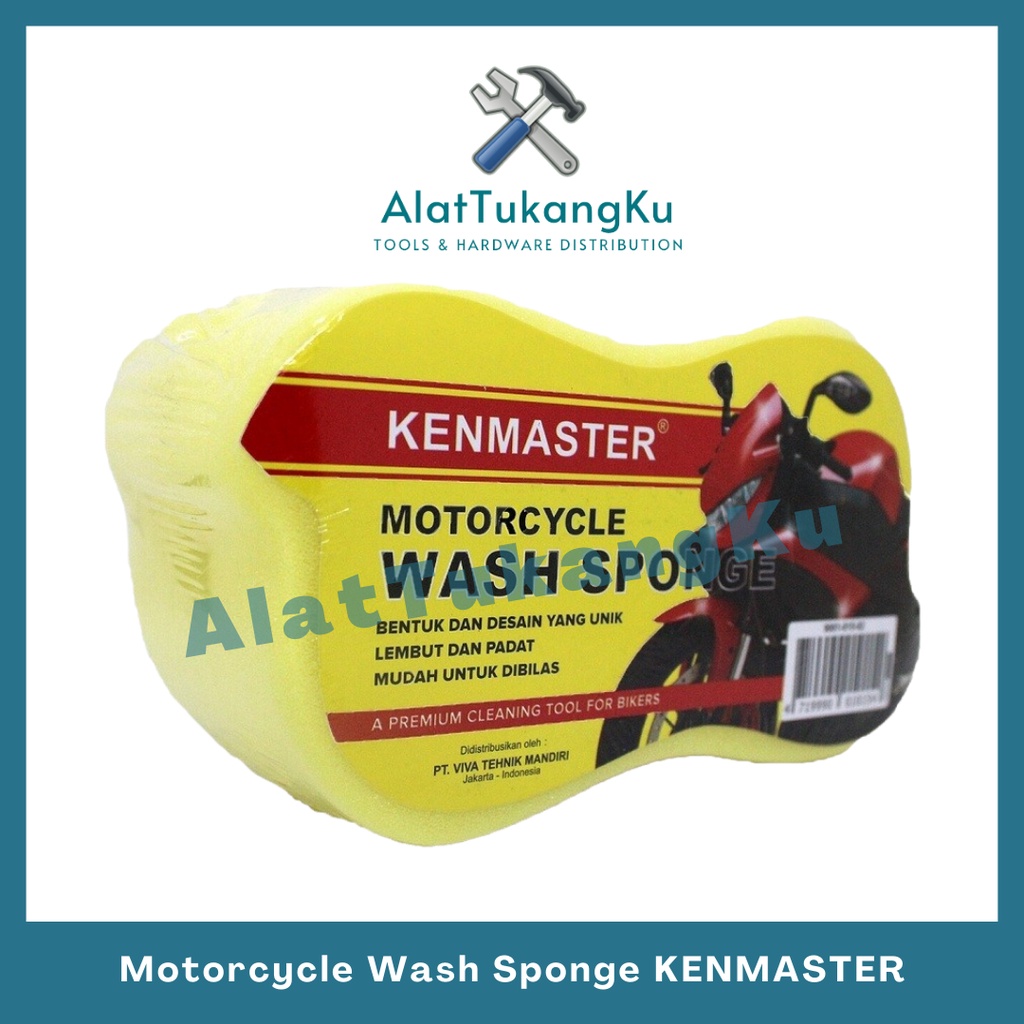 Busa pencuci motor kenmaster / sponge cuci motor / sponge motor Kenmaster