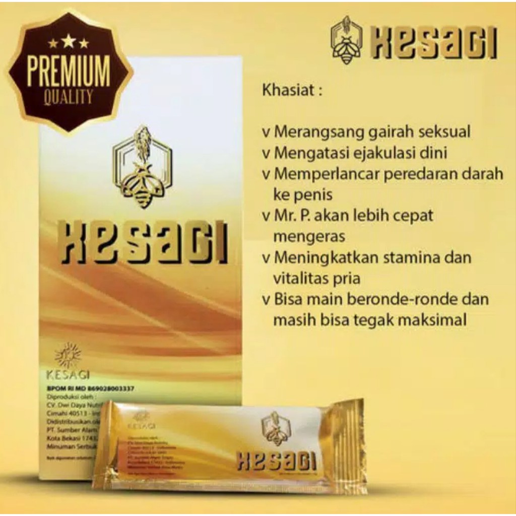 Madu Kesagi Herbal Suplemen Pria