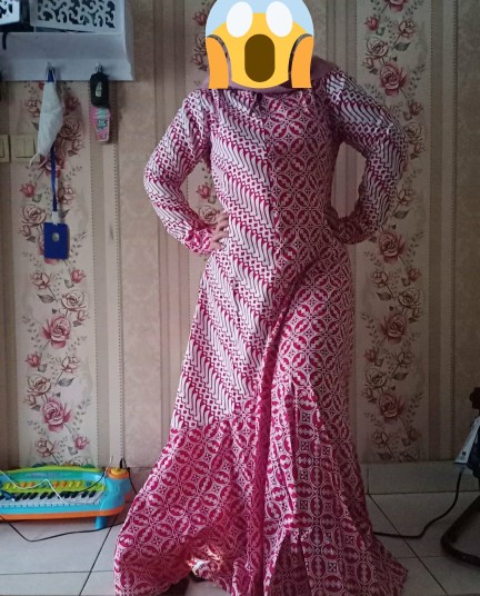 Baju Gamis Batik Wanita - Couple Batik Kondangan Pria Wanita Batik Pasangan