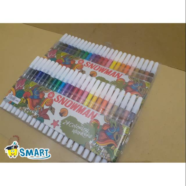 

SNOWMAN SPIDOL 24 WARNA