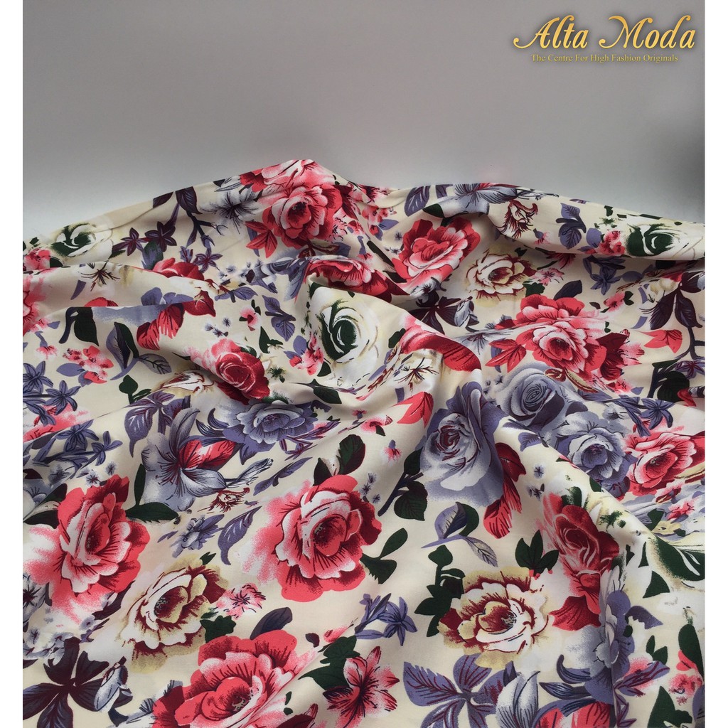 

Alta Moda Katun Motif Fancy Pink Lavender - Gading Kain Premium (1M)