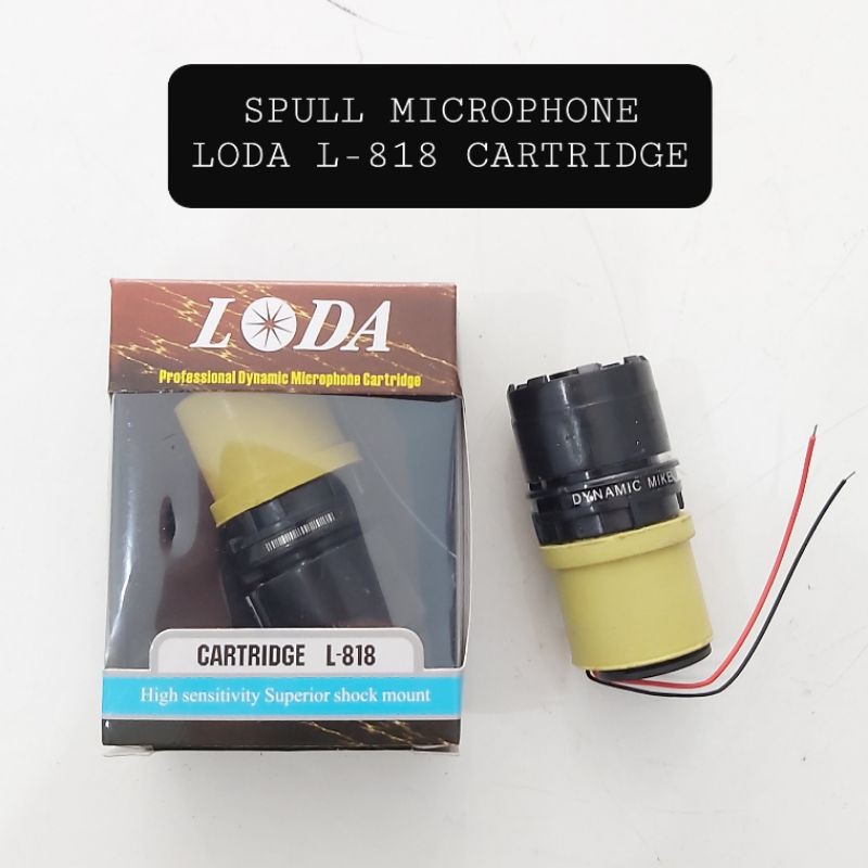 SPUL MICROPHONE LODA L-818 CARTRIDGE SPULL MIC SPUL