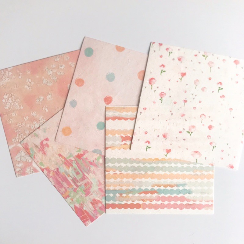 

Deco Paper Pink Flowers Series
