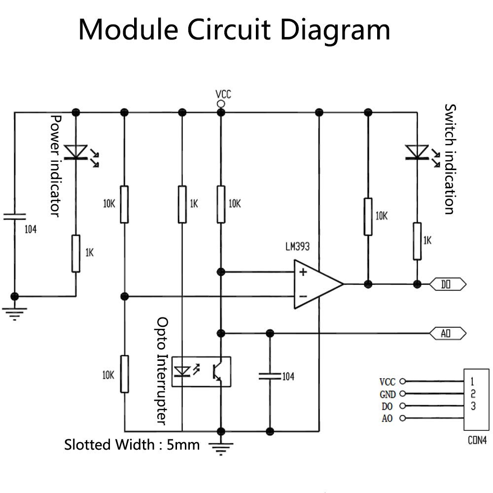 Sensor optocoupler Speed Kecepatan Module IR Motor Count Counter Tachometer