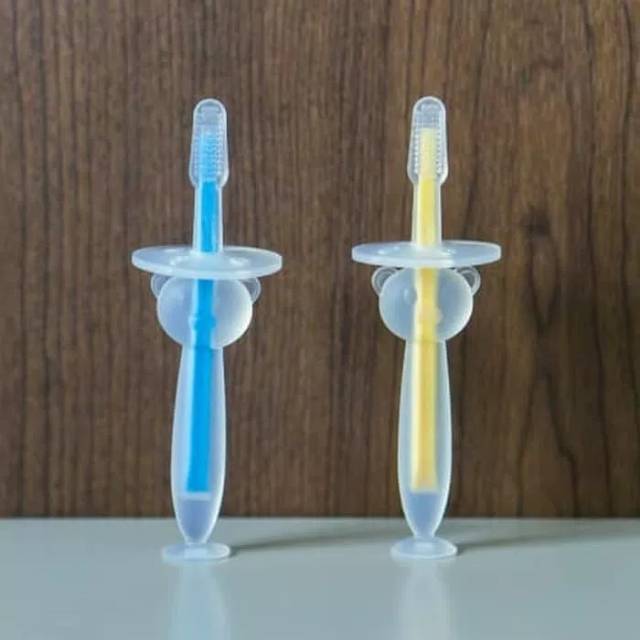 Little baby silicone tooth brush Baby Tooth Brush . Sikat Gigi Baby LittleBaby Y1