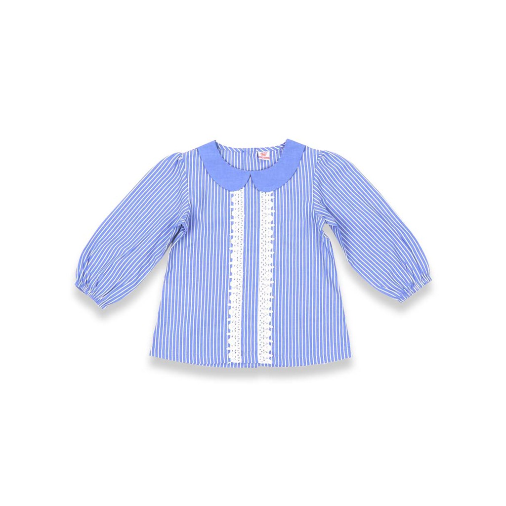 Jsp962 Baju  Anak  Be Bright Blue 05 Blouse Perempuan  