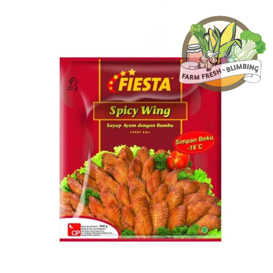 

Fiesta Spicy Wings 500 gr Farm Fresh