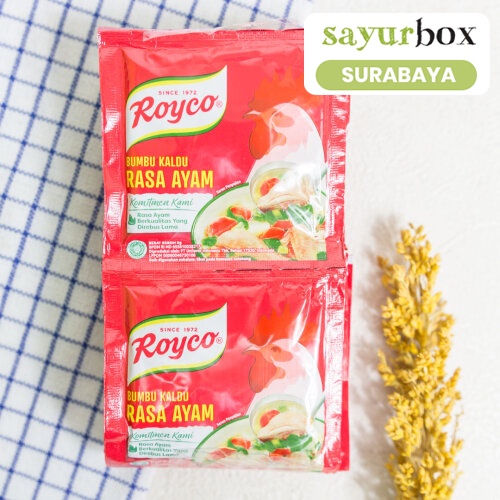 

Royco Sachet Ayam 12 pcs 8 gram (Sayurbox) - SURABAYA