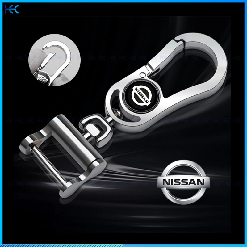 Gantungan Kunci Mobil Logo Nissan Bahan Alloy Metal