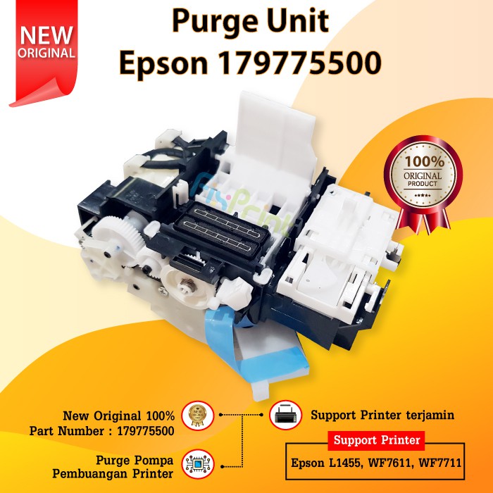 Purge Unit Epson L1455 WF7611 WF7711 New Original, Pompa Pembuangan Epson L1455, Part Number 1797755