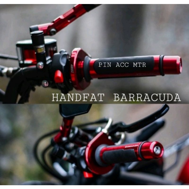 GRIP BARRACUDA HANDGRIP BARACUDA GRIP GAS BARAKUDA HANGRIP ITALY BARRACUDA