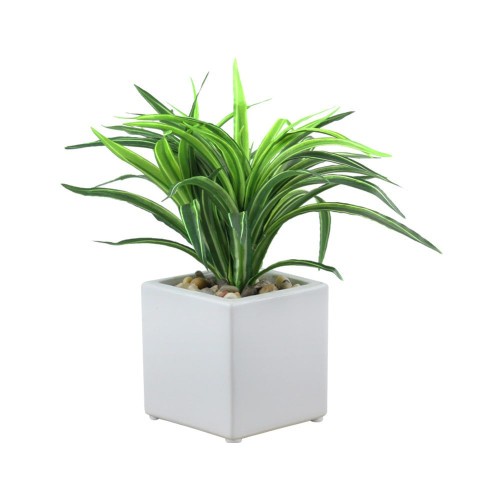 tanaman artifisial dracaena dengan pot 25 cm