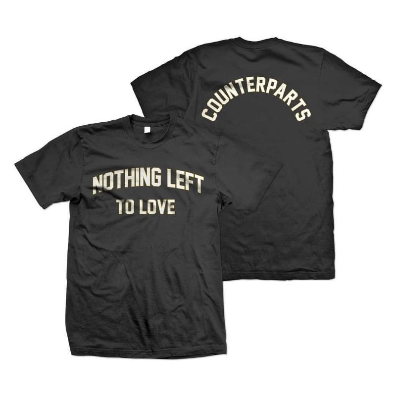 COUNTERPARTS - NOTHING LEFT TO LOVE T-SHIRT