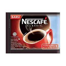 

NESCAFE Classic Kopi Instan Kopi Hitam 2g Sachet x 60pcs